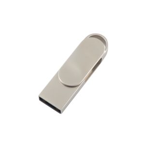 Waterproof Metal USB PD Flash Drive With Silver USB 2.0 USB 3.0 And Type C