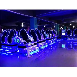 Dreamland double players 9d vr egg chair 360 vr roller coaster virtual reality