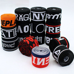 polyester elastic band for clothing waistband underwear custom logo knitted