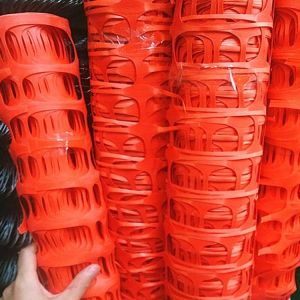 Plastic Barrier Fence Snow Mesh Fence Safety Warning Mesh