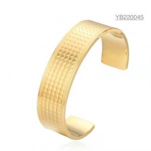 China stainless steel tide brand jewelry gold diamond wide bracelet all-match  bangle on sale
