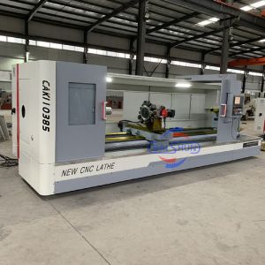 Single Spindle High Precision CNC Lathe With 52/80/105mm Spindle Bore Customizat
