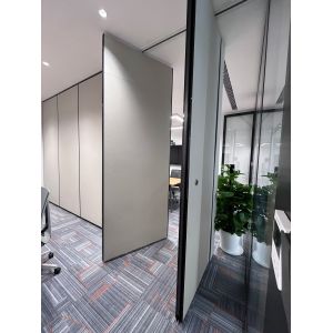 Aluminium Steel Framed Conference Room Movable Partitions With Freely Oscillatin