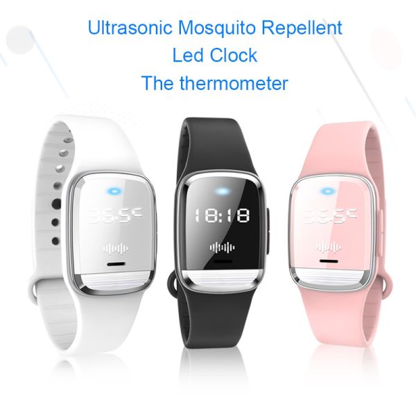outdoor portable summerThermometer Function USB Rechargeable Wristbands M20
