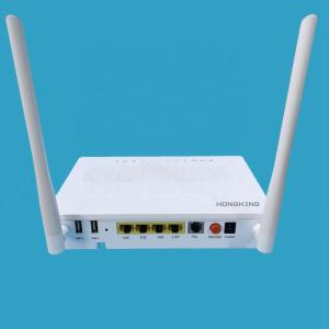 OEM AC1200 Dual Band ONU HK718 4GE 1TEL 2USB Gpon Epon Compatible Modem