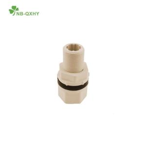 CPVC Fitting Socket Tank Connector with ASTM 2846 Standard and Thread End