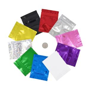 Wholesale Resealable Holographic zipper Bag Wholesale Seal Foil Plastic Smell Proof from china suppliers
