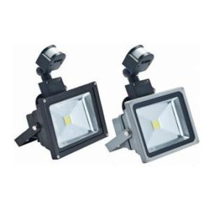 Wholesale Out door used waterproof led flood light with sensor ce&amp;rohs approved from china suppliers