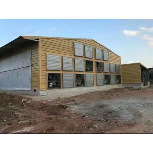 Detachable Steel Frame Chicken Coop Pre-Engineered With Different Dimension