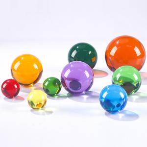 Custom transparent Contact Juggling Ball Magic Tricks Crystal Ultra Clear