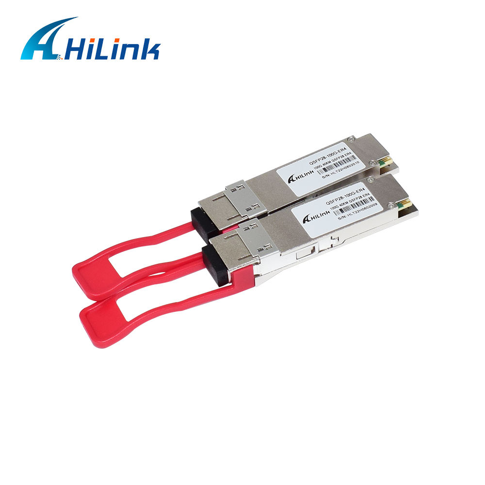 Wholesale QSFP28 100G Optical Transceiver Module with 40km Reach, Low Power Consumption (&lt;4.5W), and RoHS 6/6 Compliance for Data Centers from china suppliers