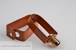 Wholesale Copper Epoxy Coated Steel Pipe Clamps Swivel Loop Hanger / Swivel Ring from china suppliers