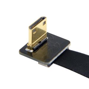 Mini Male To Male FPC Flat HDMI Ribbon Cable Customized Length For Fpv HDTV