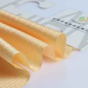 100% recycled polyester poly hexagonal dobby oxford fabric for jacket