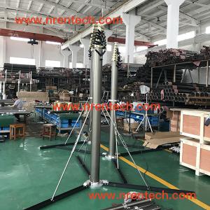 lockable pneumatic telescopic mast/ antenna mast/ telescoping masts/ 3m to 30m