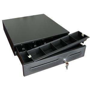POS Terminal Cash Drawer with RJ45 Interface Port and Check Entry Support by