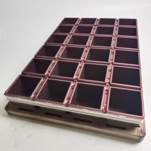 Wholesale Non Stick 24 Case Aluminum Multi Loaf Bread Pan Mould from china suppliers