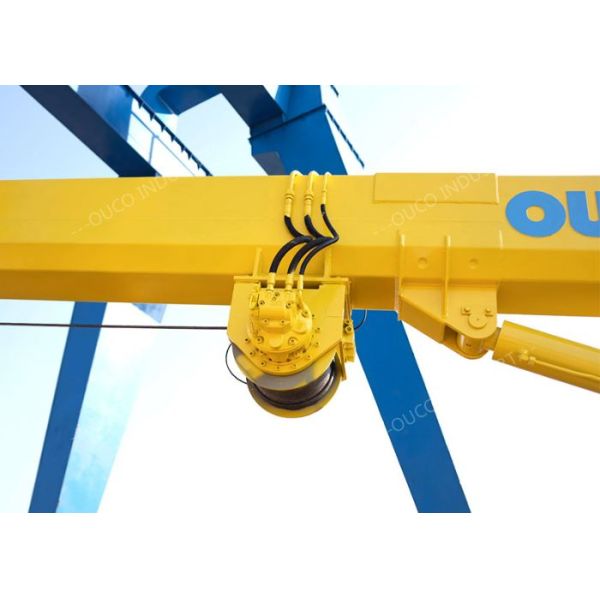 Explosion Proof Telescopic Boom Hydraulic Deck Crane Multiple Lifting Points