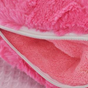 Knit Foldable Blanket Pillow 2 In 1 Polyester Plush Pillow Blanket