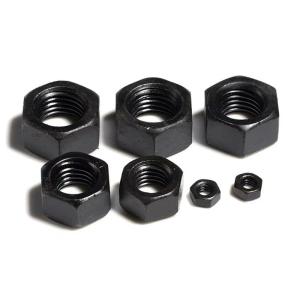 Oxidized Blackened Weld Hexagonal Nut Grade 8.8 For Metric Measurement System