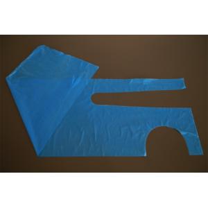 Disposable Eco Friendly PE Apron Flat Packed , Disposable Craft Aprons