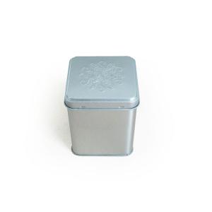 90gram Square Tin Box For Oolong Tea Metal Container Storage