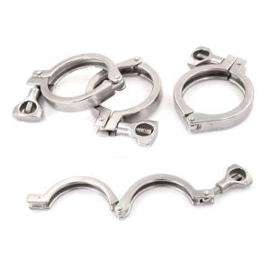 High Pressure SS Pipe Fittings , SS316L 2 Inch Tri Clamp Ferrule