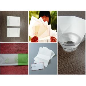 Photodegradable CaCO3 HDPE Paper Of Stone FDA REACH ROHS Certificate