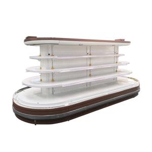 Semi High Multideck Open Display Chiller With 3 Layers Adjustable Shelving
