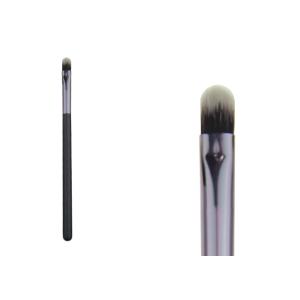 Wholesale Grey Natural Flat Synthetic Concealer Brush Cosmetic Makeup Brushes Set from china suppliers