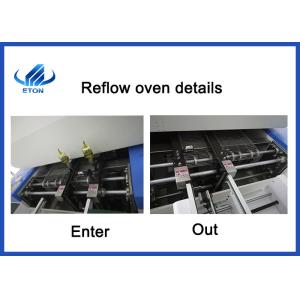 Low Noise Heating Separately Up And Down SMT 8 Zones Heating Reflow Oven