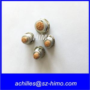 Wholesale offer LEMO 4 pin push pull connector male and female terminal plug and panel mount socket from china suppliers
