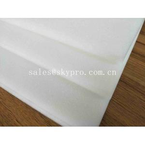 Non - Toxic White Healthy Memory Polyurethane PU Foam Sponge Sheet Stocked