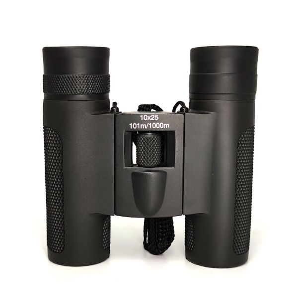 Quality 10x25 HD Roof FMC Lens BAK4 Prism Binoculars With Phone Mount Strap for sale