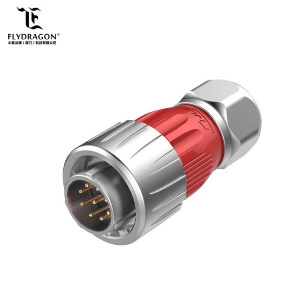 Quality Solid Quality 9 pin Circular Connector with TUV/UL/CCC Certification DC Jack Connector Cable for Signal Equipment for sale
