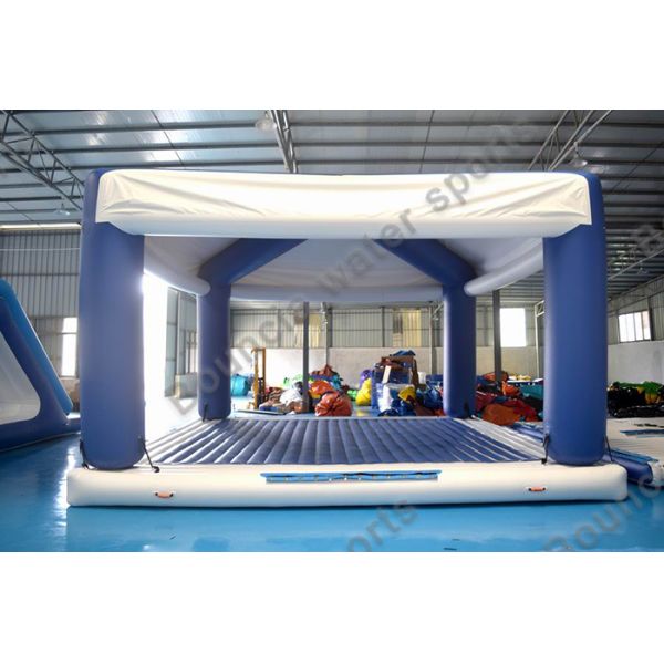 Floating Platform With Canopy For Water Park