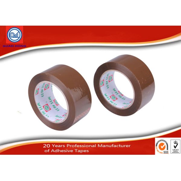 No - Bubble Brown Colored BOPP Packaging Tape , Self Adhesive Tape
