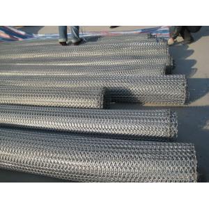 Ss304 Galvanized Steel Stainless Mesh Conveyor Belt Corrosion Resistant