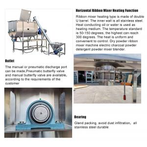 Customizable Blending Machine Ribbon Blender 500l 1000l 2000l 5000l 10000l