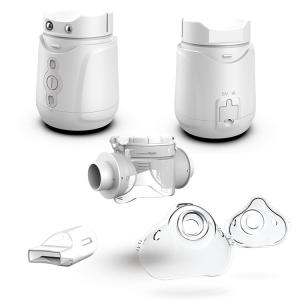 Kids Mute Nebulizer Adults Vibrating Infants Home Cough Cold Inhalator 2022