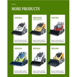Hot Selling Cheap Micro Skid Steer Loader Mini Wheel Skid Steer Loader for Sale