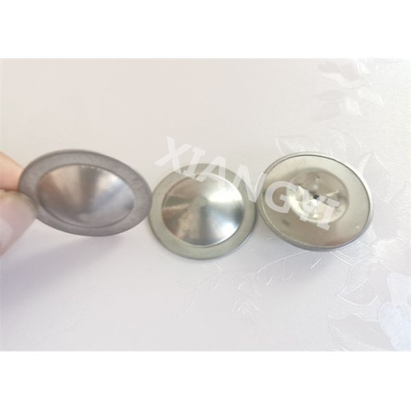 ISO9001 Dome Cover Cap With Metal Clips Inside For Marine Insulation Weld Pins