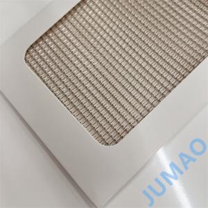 China Copper Fabric Mesh Laminated Glass External Facade With Customized Patterns on sale