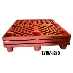 SGS Custom Plastic Pallet Virgin Anti Impact HDPE Pallets Red