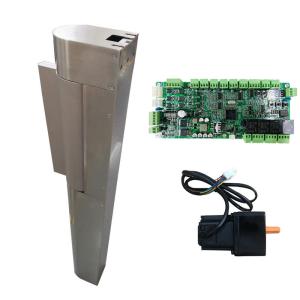 Aluminium Alloy 100 N.M Turnstile Gate Mechanism 600mm Automatic