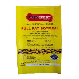 10kg - 100KG BOPP Laminated PP Woven Bags For Rice / Fertilizer Packaging