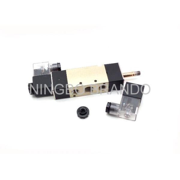 3/8" Port Size Pneumatic Cylinder Valve Double head Double position Close Type