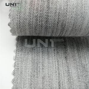 Garment Stiff Interlining Material / Rayon Woven Fusing Interlining Fabric