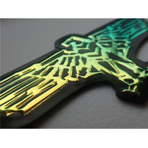 Non Toxic Mirror TPU 1.0cm Custom Clothing Patches