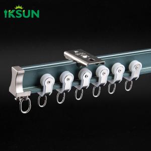 Wholesale Home Curved Curtain Track Flexible Curtain Rail Corner Aluminium from china suppliers